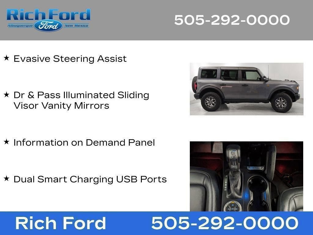 Certified 2025 Ford Bronco Badlands AWD/4WD image 88