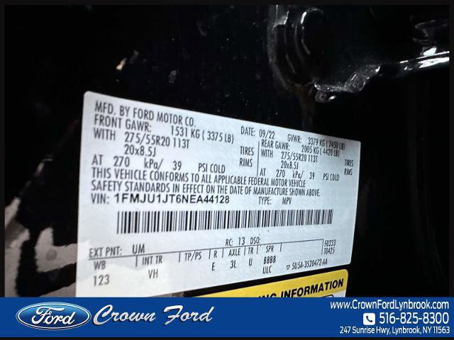 Certified 2022 Ford Expedition XLT image 18