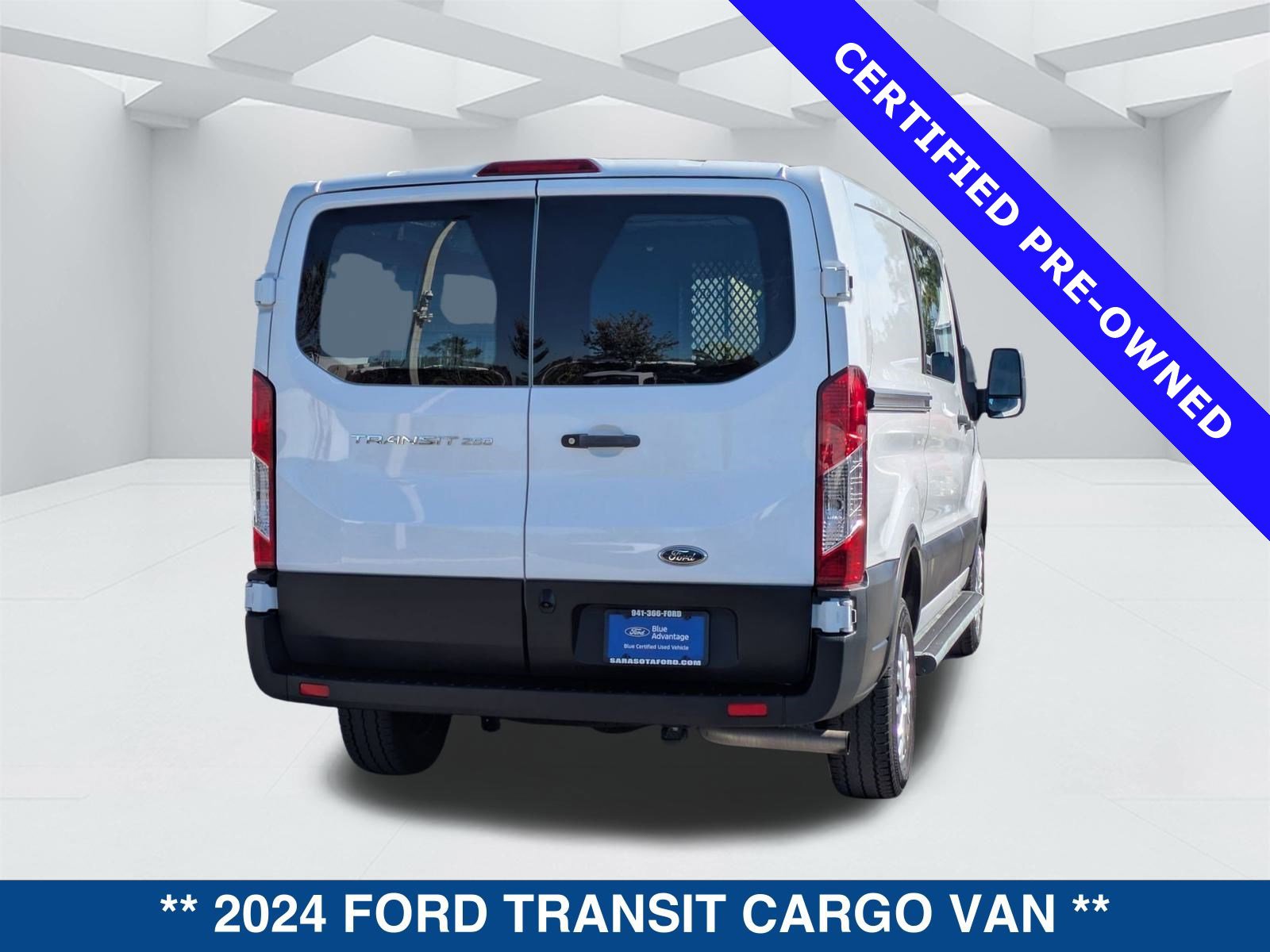 Certified 2024 Ford Transit 250 Low Roof w/ Exterior Upgrade Package RWD image 4