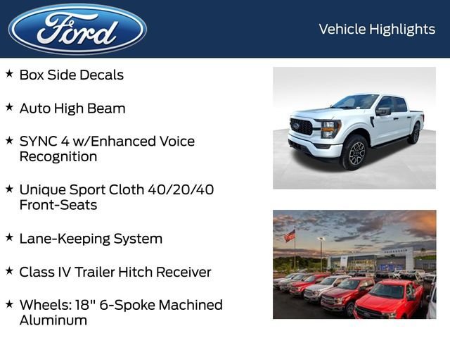 Certified 2023 Ford F150 XL w/ STX Appearance Package AWD/4WD image 13