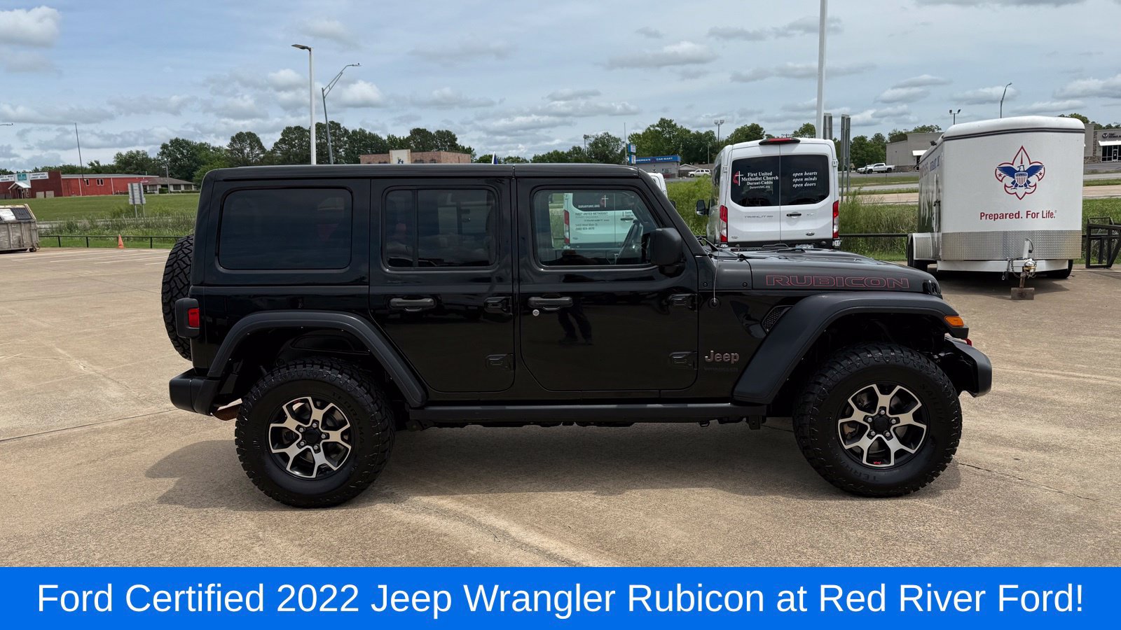 Used 2022 Jeep Wrangler Unlimited Rubicon w/ Cold Weather Group AWD/4WD image 4