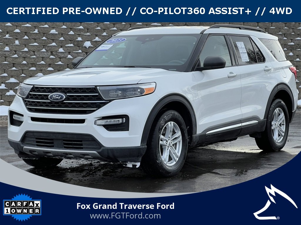 Certified 2023 Ford Explorer XLT w/ Equipment Group 202A image 1