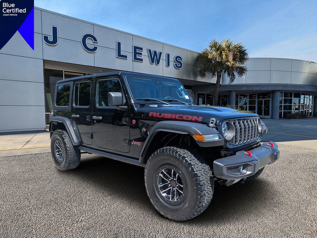 Used 2024 Jeep Wrangler Unlimited Rubicon w/ XTREMEE 35" Tire Package image 1