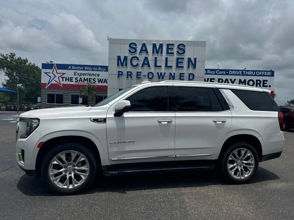 Used 2021 GMC Yukon SLT w/ SLT Luxury Plus Package RWD image 2