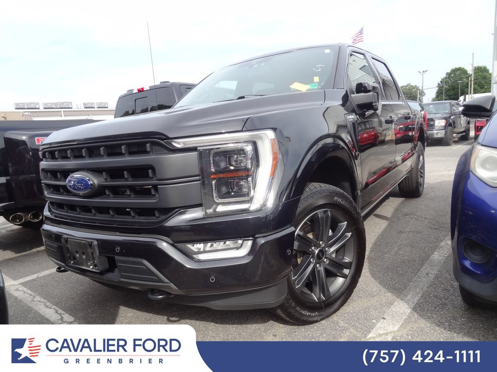 Certified 2021 Ford F150 Lariat w/ Equipment Group 502A High AWD/4WD image 2