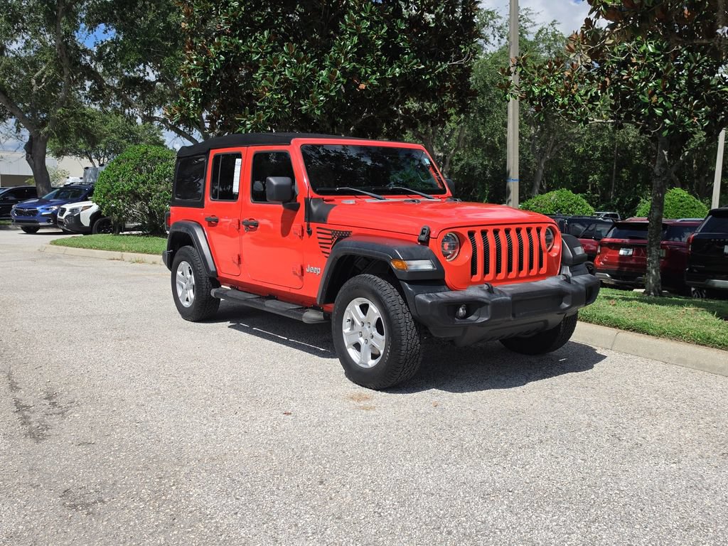 Used 2020 Jeep Wrangler Unlimited Sport S AWD/4WD image 2