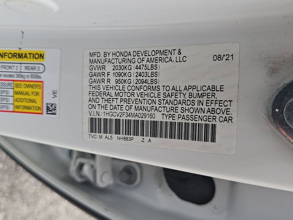 Used 2021 Honda Accord Sport image 32