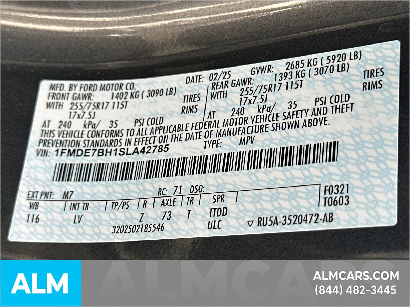 Certified 2025 Ford Bronco Big Bend AWD/4WD image 37