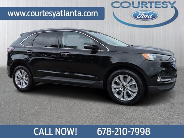 Certified 2024 Ford Edge Titanium w/ Class II Trailer Tow Package