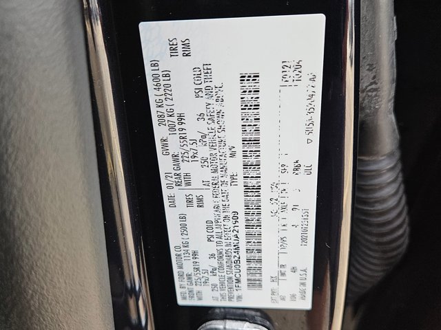 Certified 2021 Ford Escape SE w/ SE Sport Appearance Package FWD image 25