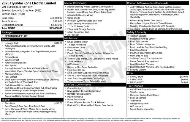 Used 2025 Hyundai Kona Limited image 6