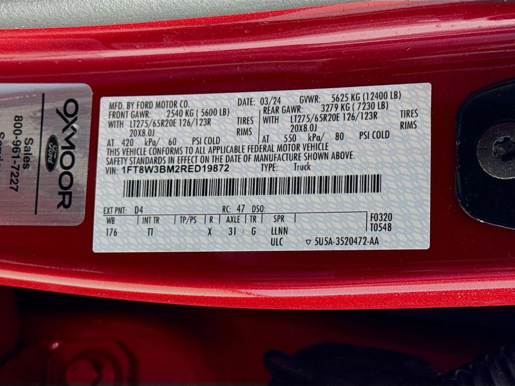 Certified 2024 Ford F350 Limited image 36