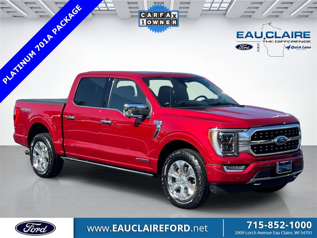 Certified 2021 Ford F150 Platinum w/ Equipment Group 701A High image 1