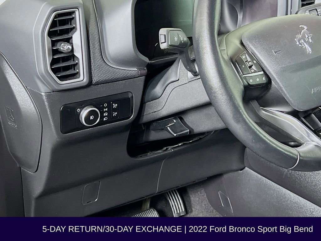 Certified 2022 Ford Bronco Sport Big Bend w/ Convenience Package image 12