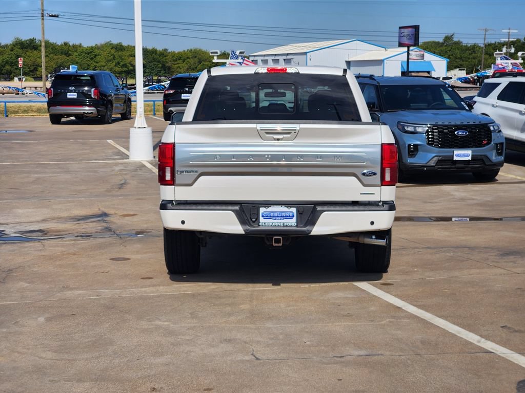 Certified 2018 Ford F150 Platinum w/ Equipment Group 701A Luxury RWD image 6