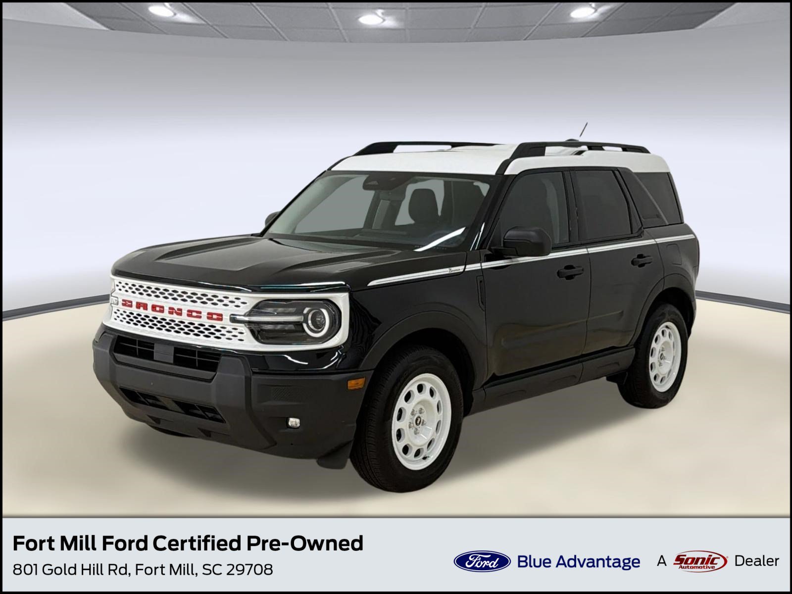 Certified 2025 Ford Bronco Sport Heritage w/ Convenience Package