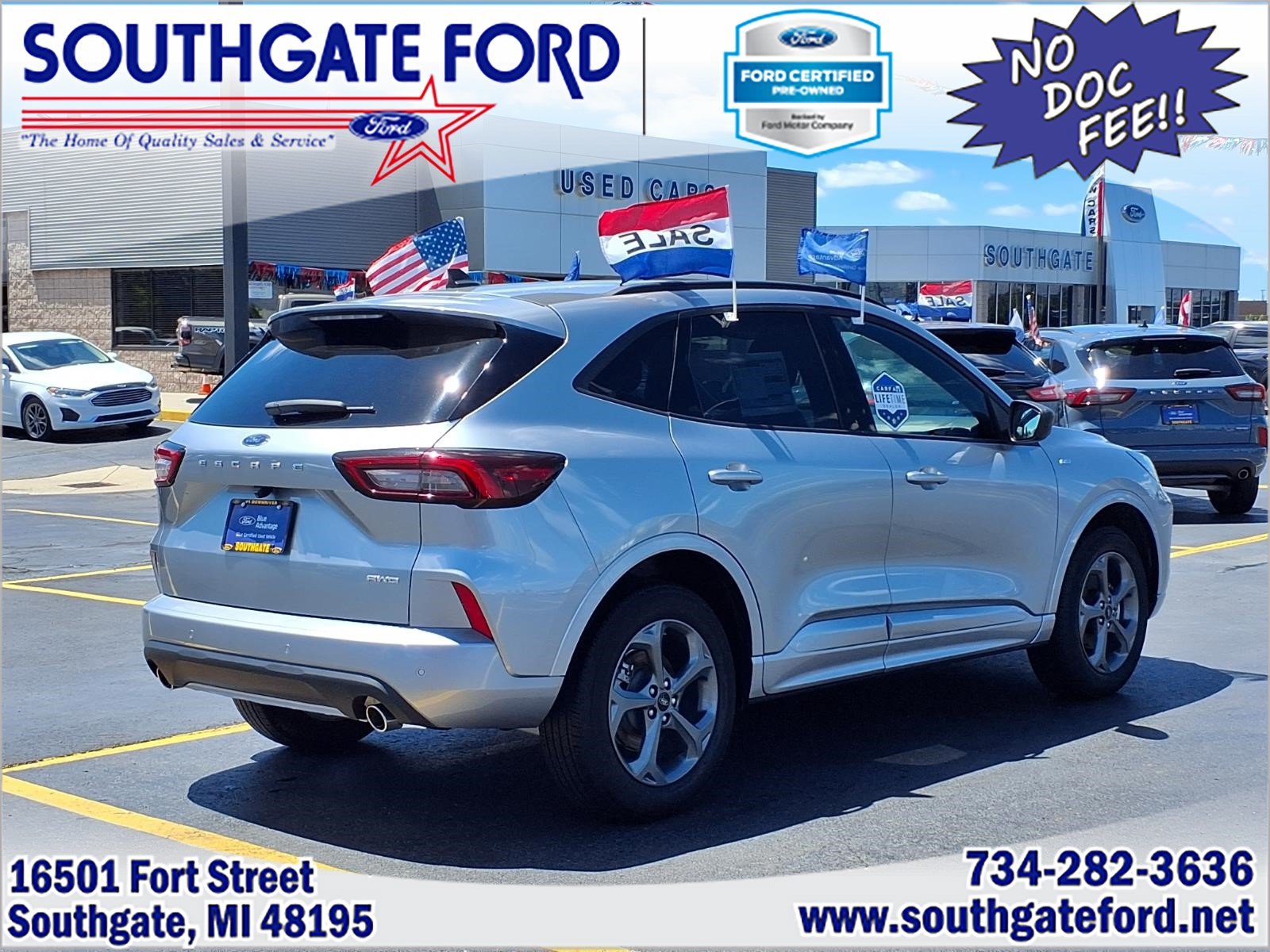 Certified 2024 Ford Escape ST-Line w/ Tech Pack #1 AWD/4WD image 2