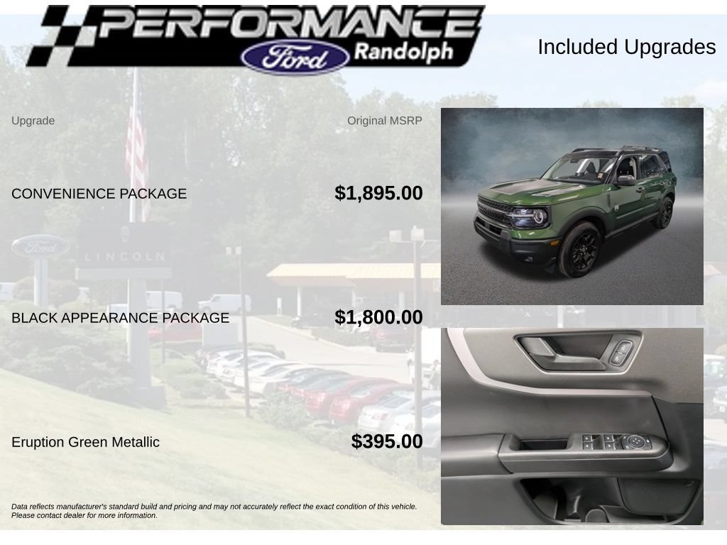 Certified 2025 Ford Bronco Sport Big Bend w/ Convenience Package AWD/4WD image 6