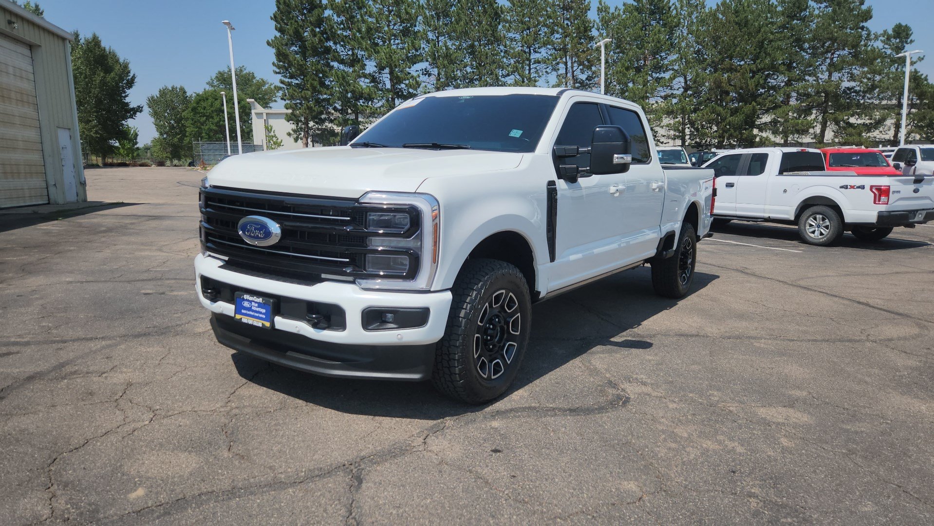 Certified 2025 Ford F350 Platinum w/ FX4 Off-Road Package AWD/4WD image 3