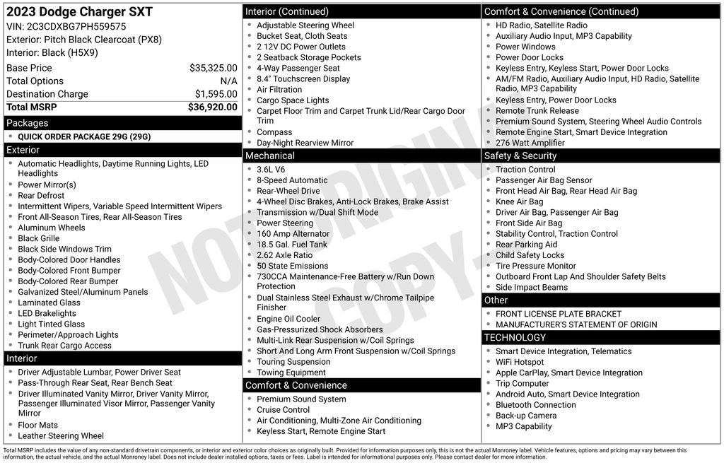 Used 2023 Dodge Charger SXT image 65