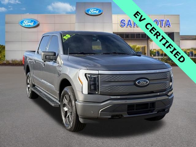 Certified 2023 Ford F150 Lightning XLT w/ Equipment Group 312A High image 1