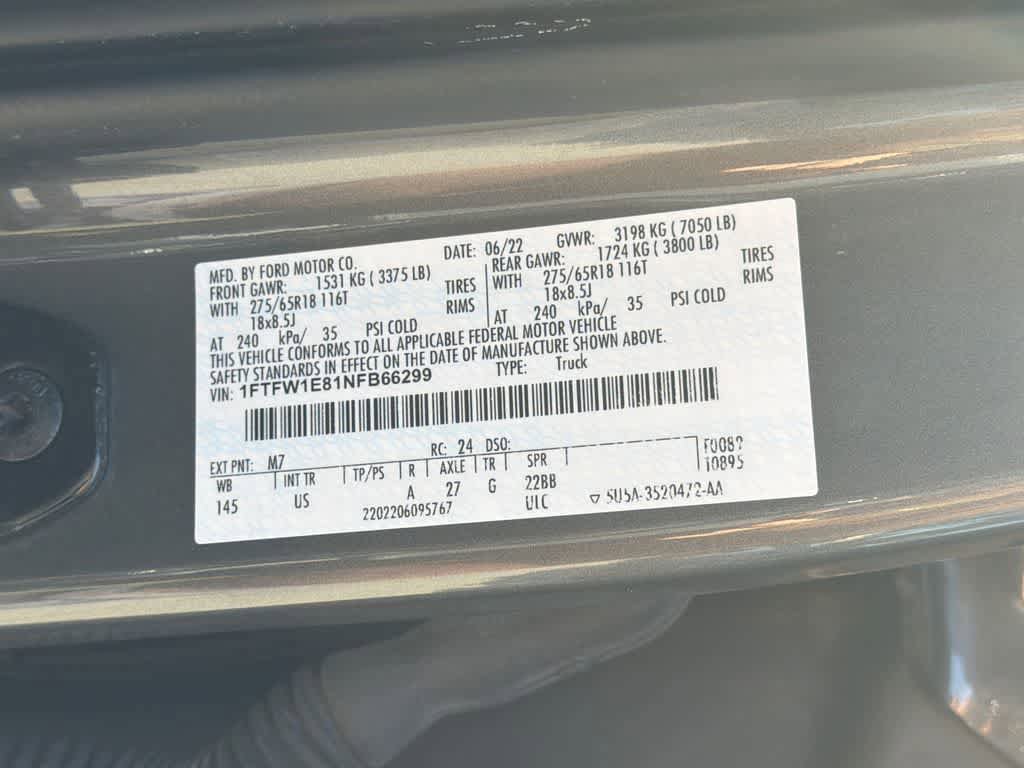 Certified 2022 Ford F150 XLT AWD/4WD image 31
