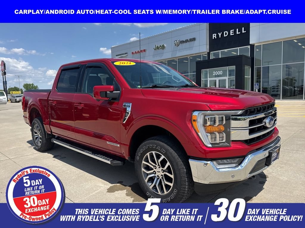 Certified 2021 Ford F150 Lariat w/ Tow Technology Package AWD/4WD image 1