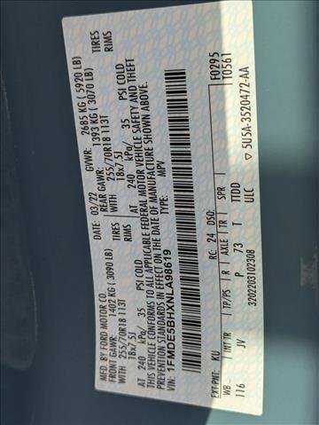 Certified 2022 Ford Bronco Outer Banks image 23