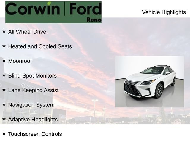 Used 2018 Lexus RX 350 AWD w/ Premium Package image 8