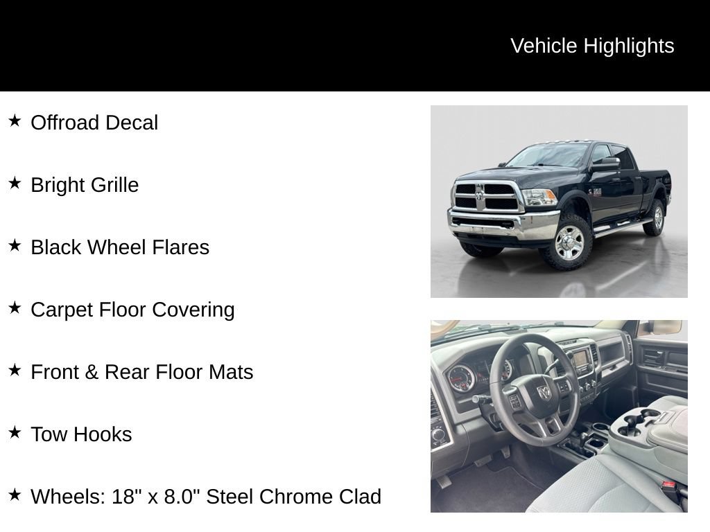 Used 2018 RAM 2500 Tradesman w/ Chrome Appearance Group AWD/4WD image 27
