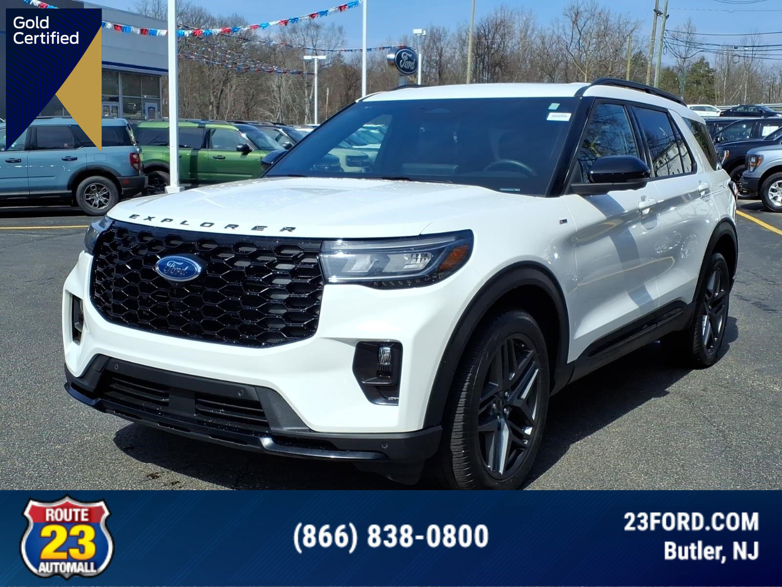 Certified 2025 Ford Explorer ST-Line w/ Premium Package