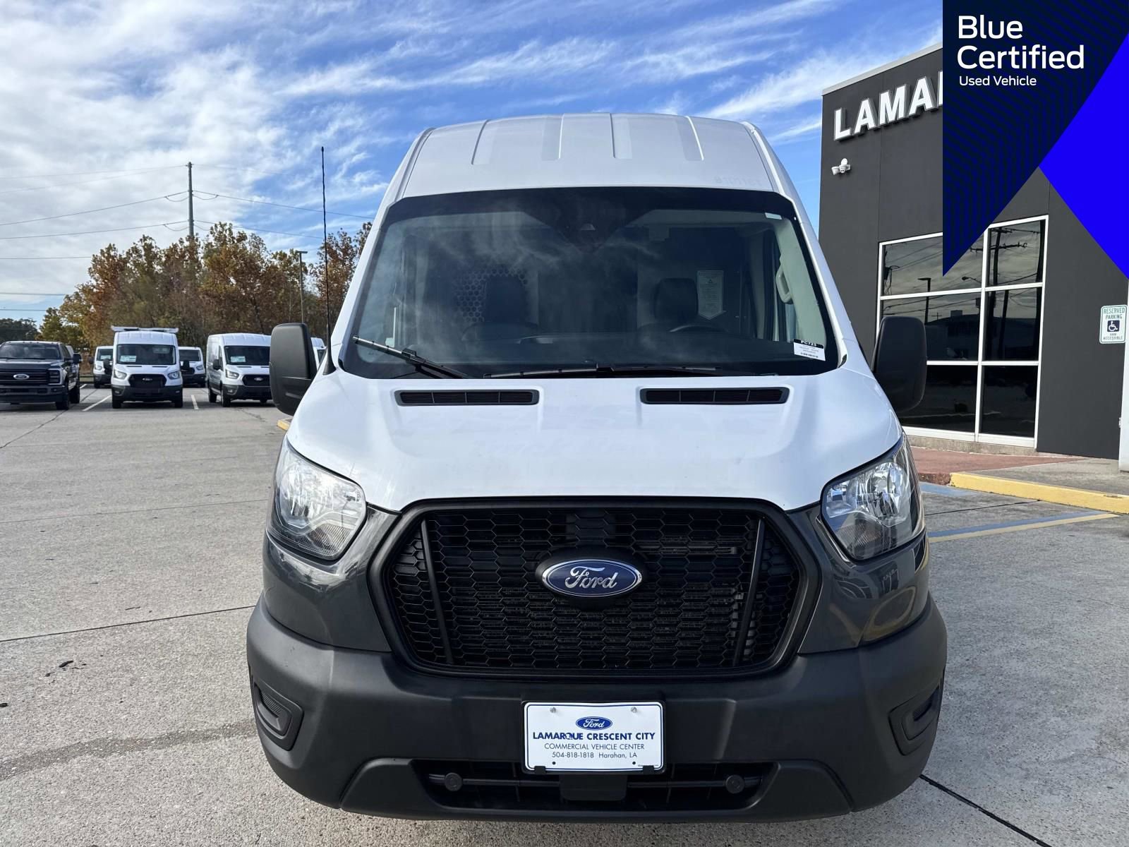 Certified 2021 Ford Transit 250 148 High Roof w/ Load Area Protection Package RWD image 3