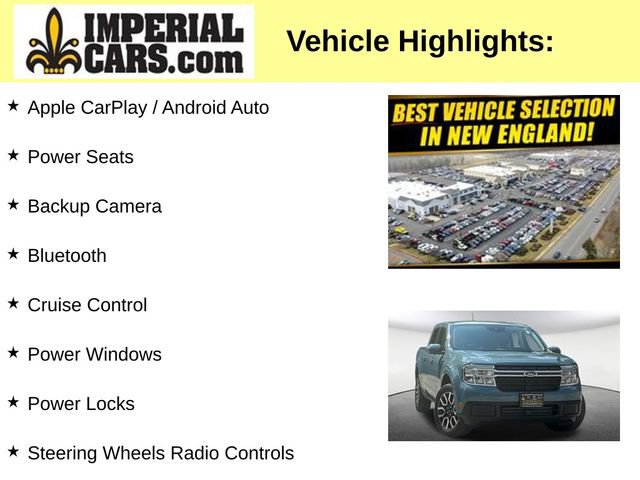 Certified 2023 Ford Maverick Lariat w/ Equipment Group 500A Standard AWD/4WD image 3