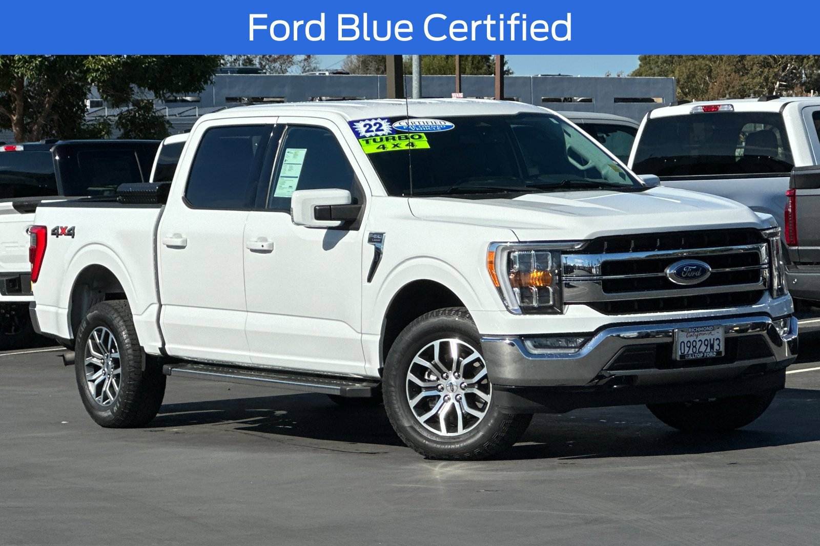 Certified 2022 Ford F150 Lariat w/ Equipment Group 501A Mid AWD/4WD image 2