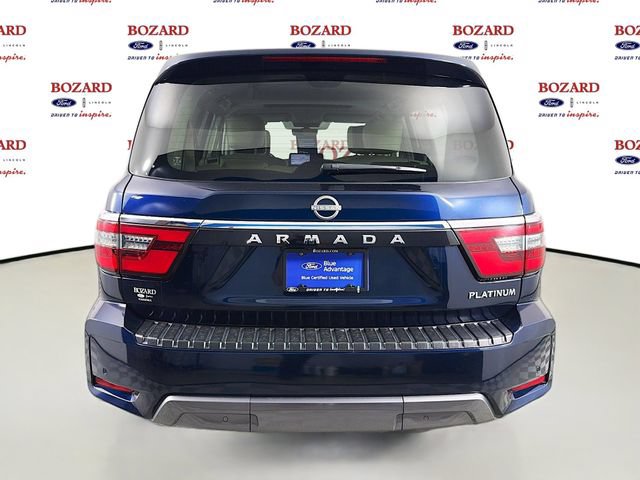 Used 2022 Nissan Armada Platinum w/ Captain's Chairs Package RWD image 7