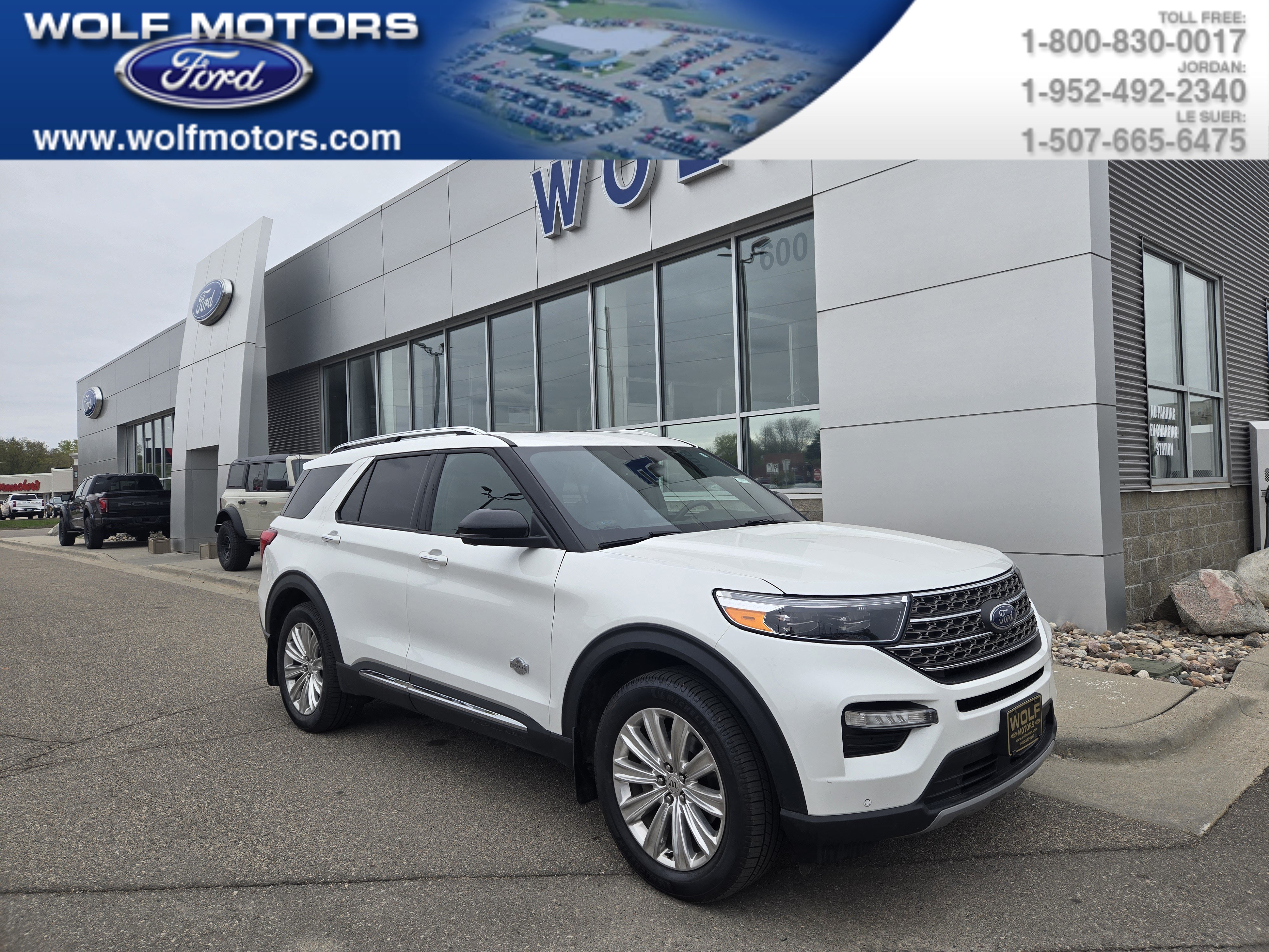 Certified 2022 Ford Explorer King Ranch w/ Class IV Trailer Tow Package AWD/4WD image 1