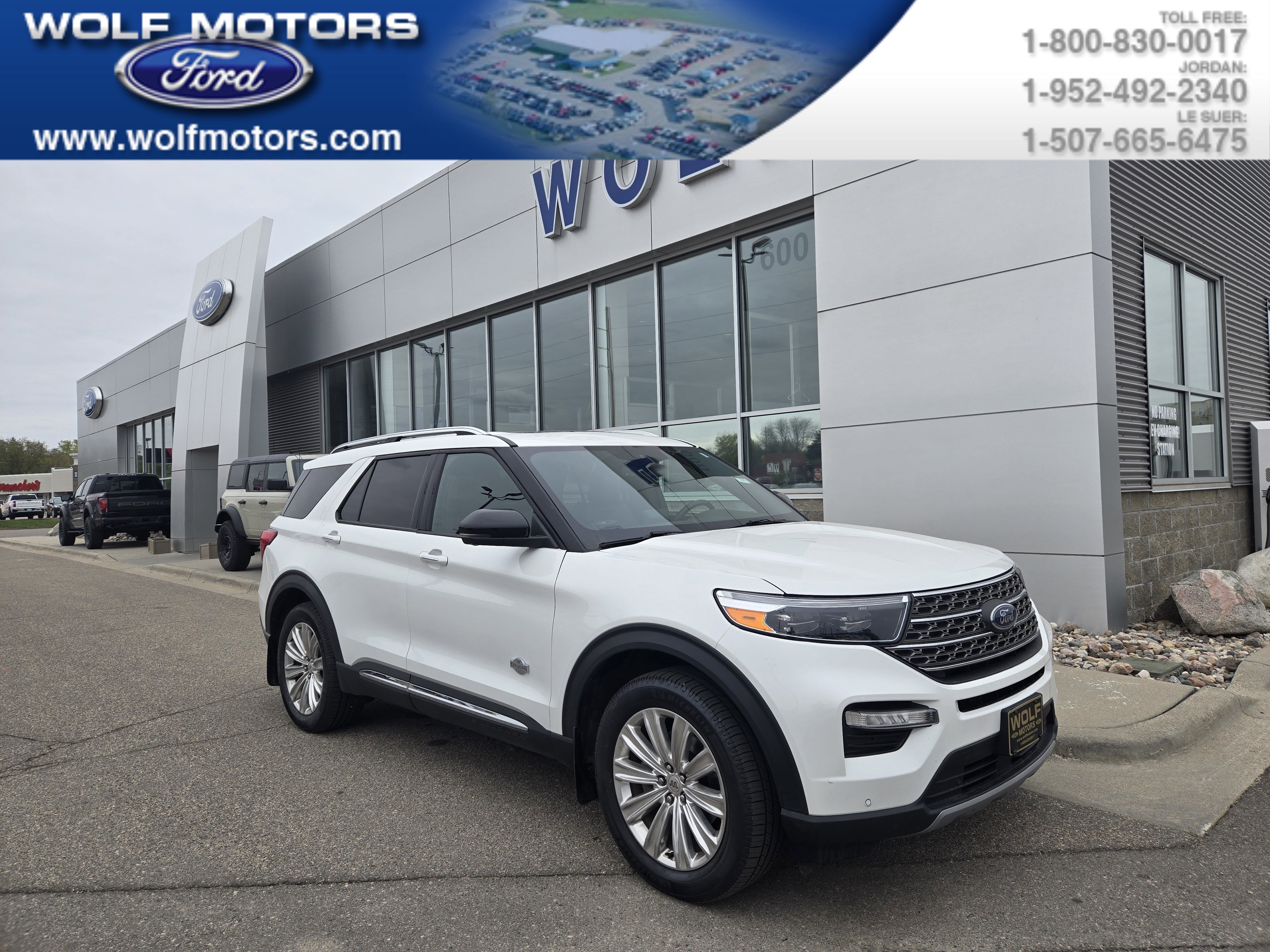 Certified 2022 Ford Explorer King Ranch w/ Class IV Trailer Tow Package AWD/4WD image 1