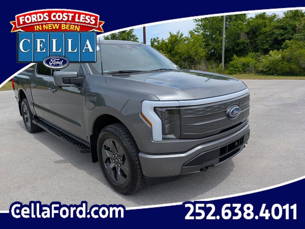 Certified 2023 Ford F150 Lightning Lariat w/ Tow Technology Package AWD/4WD image 1
