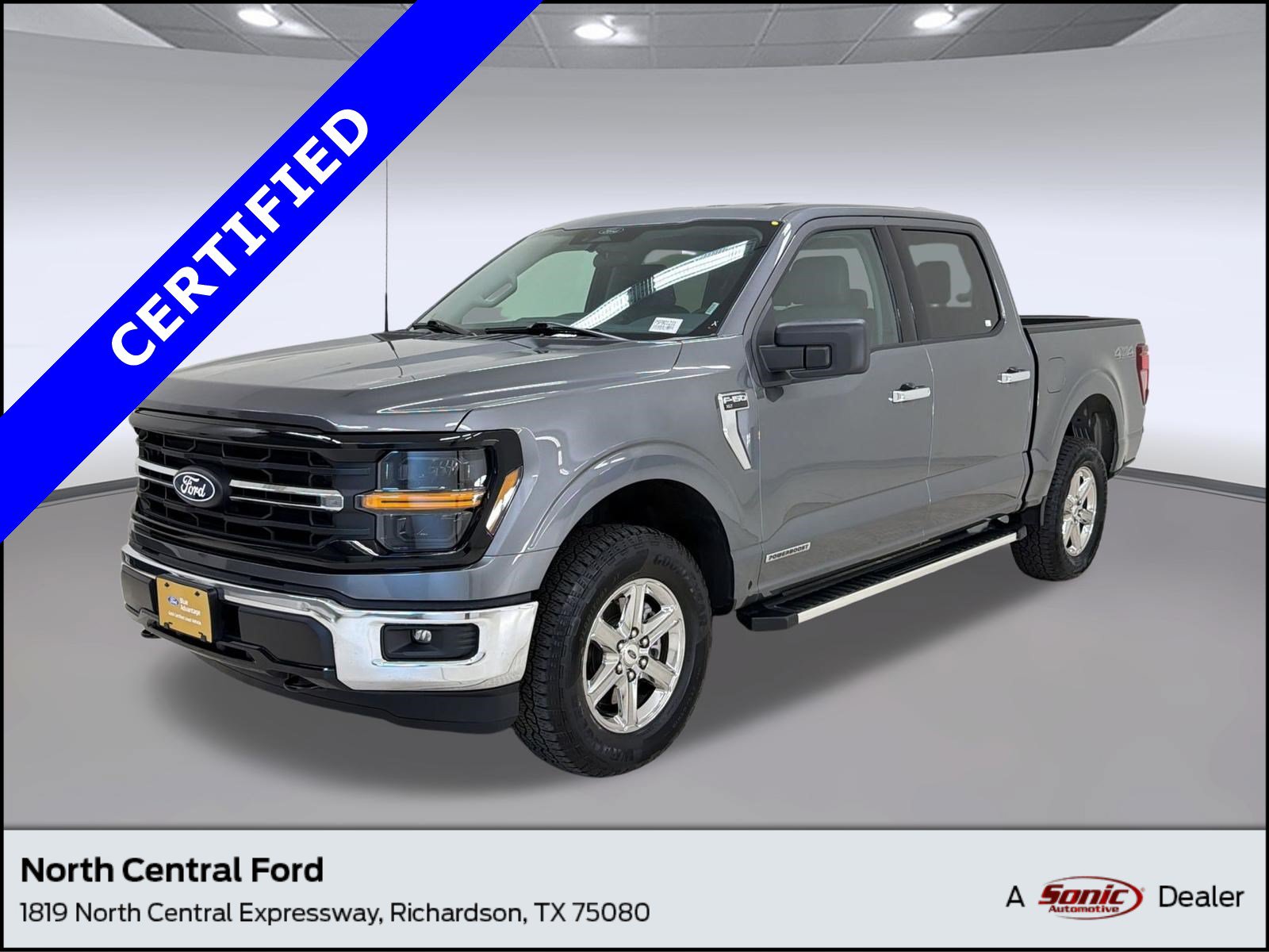 Certified 2025 Ford F150 XLT w/ Equipment Group 301A Standard