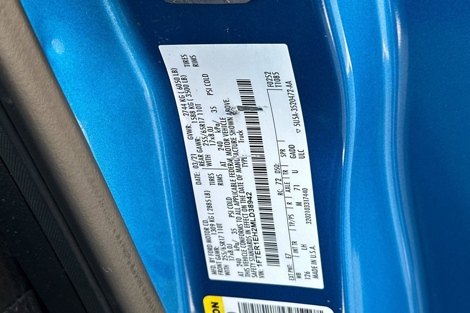 Certified 2021 Ford Ranger XLT w/ Equipment Group 301A Mid image 26