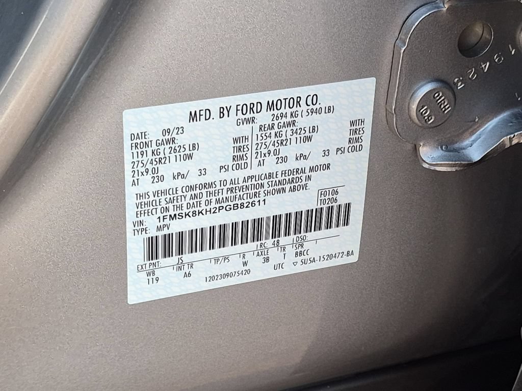 Certified 2023 Ford Explorer ST-Line w/ Class IV Trailer Tow Package AWD/4WD image 26