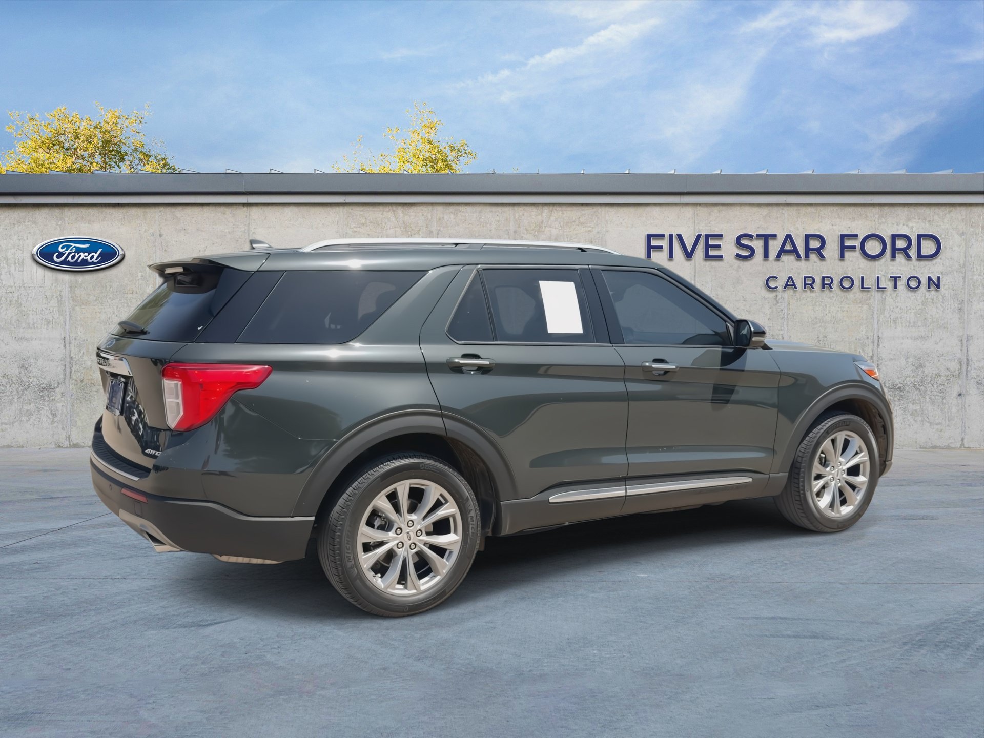 Certified 2023 Ford Explorer Limited w/ Limited Technology Package AWD/4WD image 8