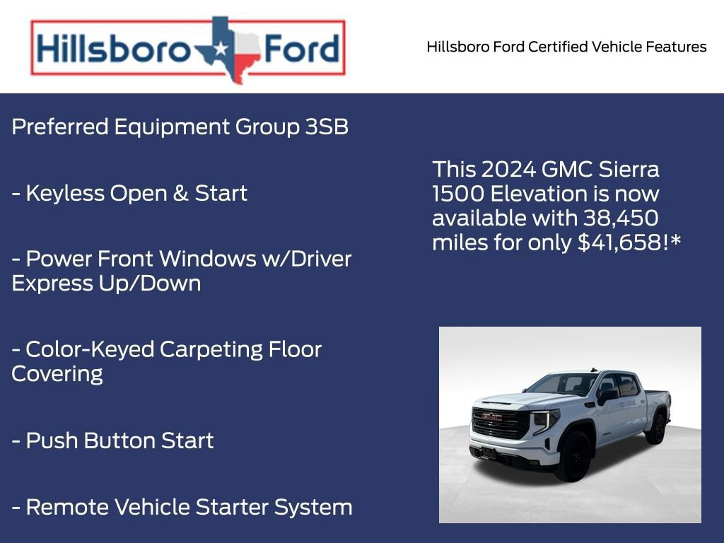 Used 2024 GMC Sierra 1500 Elevation w/ X31 Off-Road Package image 11