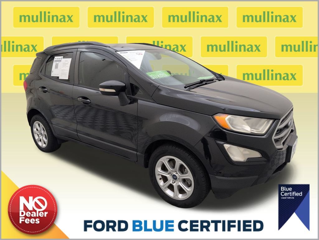Certified 2018 Ford EcoSport SE