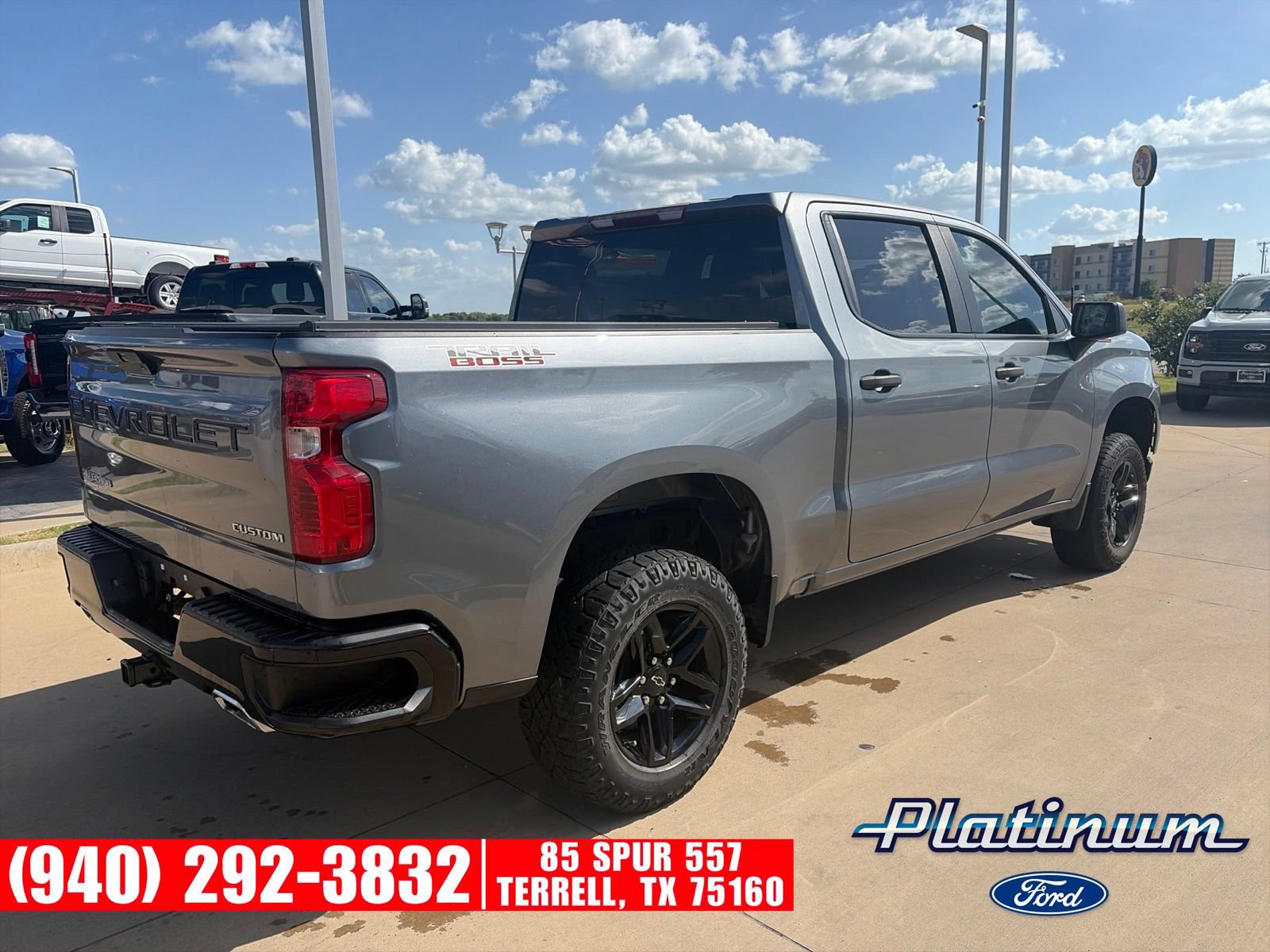 Used 2021 Chevrolet Silverado 1500 Custom Trail Boss AWD/4WD image 7
