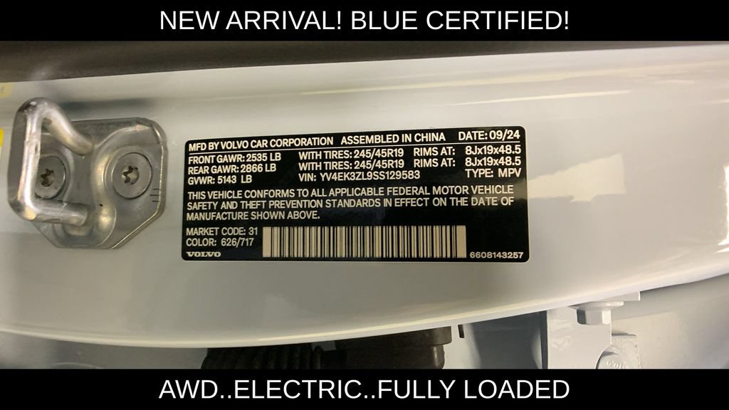 Used 2025 Volvo EX30 Ultra w/ Climate Package AWD/4WD image 58