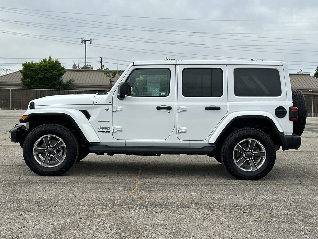 Used 2020 Jeep Wrangler Unlimited Sahara image 2
