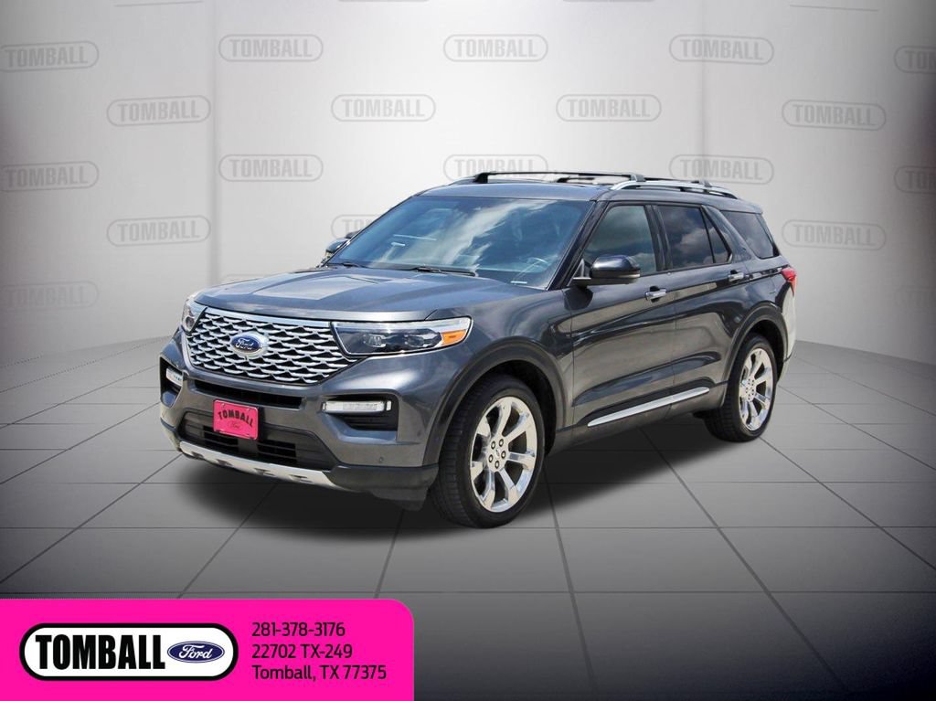Certified 2020 Ford Explorer Platinum w/ Premium Technology Package AWD/4WD image 3