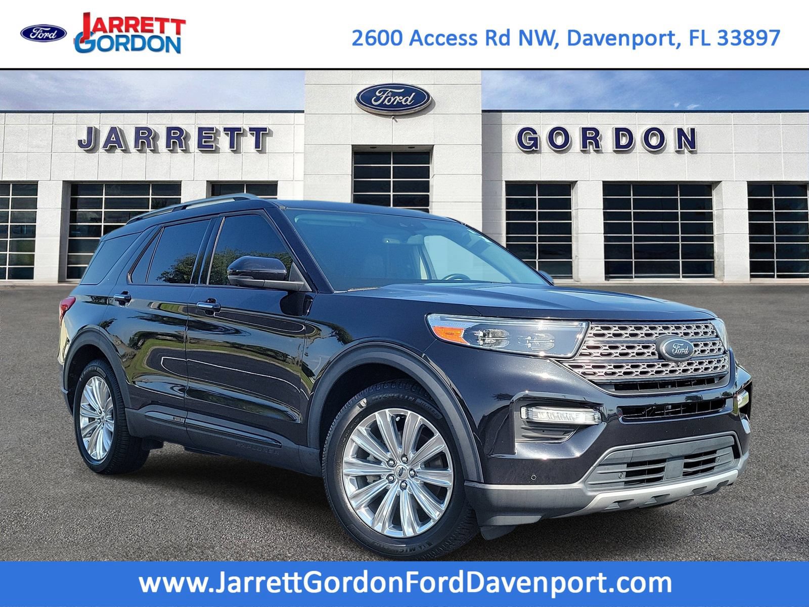 Certified 2021 Ford Explorer Limited w/ Equipment Group 301A RWD image 1