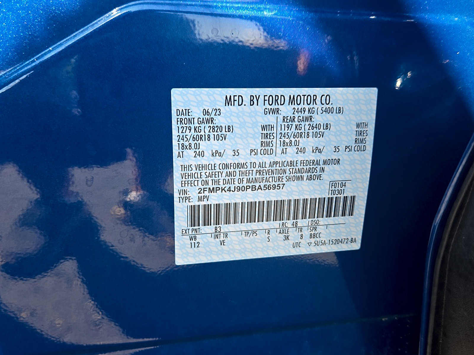 Certified 2023 Ford Edge SEL w/ Convenience Package AWD/4WD image 26
